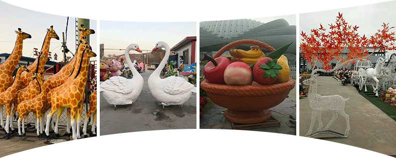 仿真景觀擺件，卡通景觀雕塑