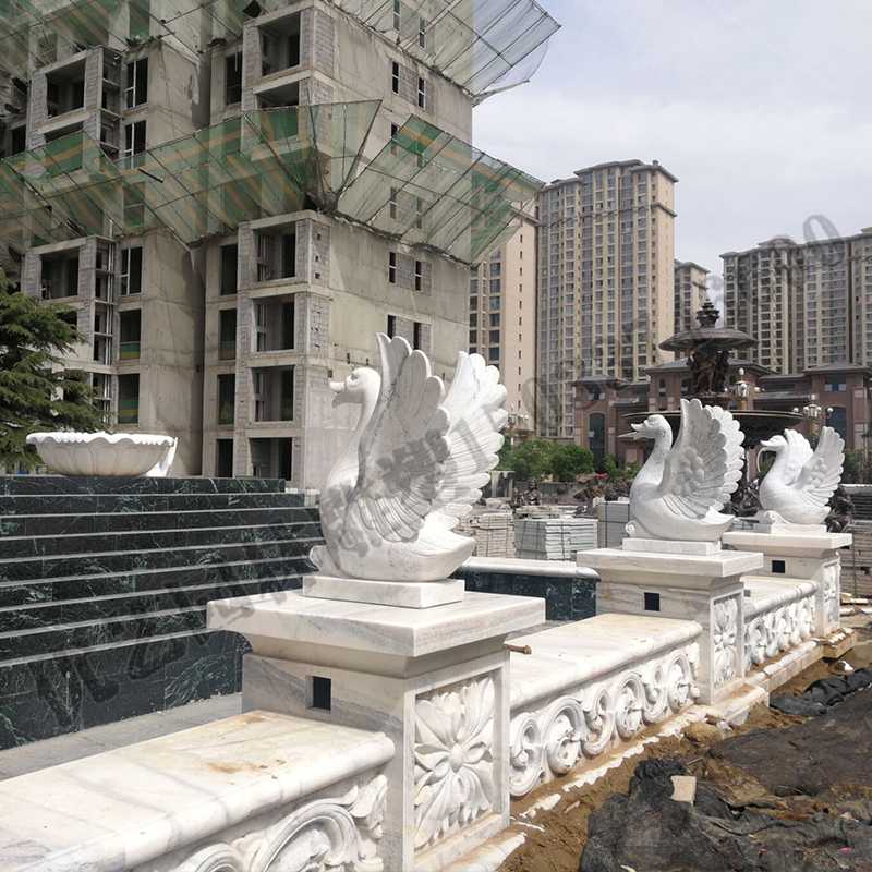 石雕噴泉，石雕天鵝噴泉，大理石天鵝噴泉2.jpg