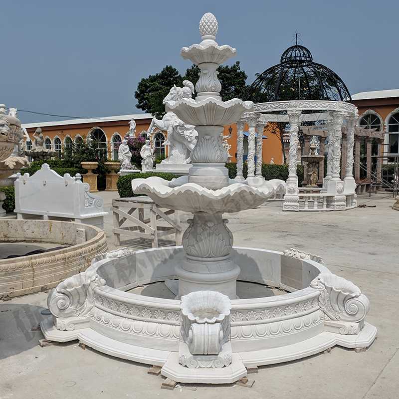 海螺大理石噴泉，海螺噴泉，大理石噴泉，石雕噴泉廠家