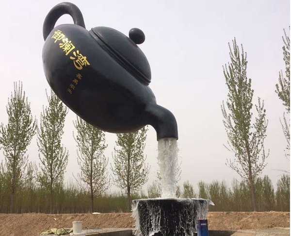 天壺雕塑，城市雕塑設(shè)計