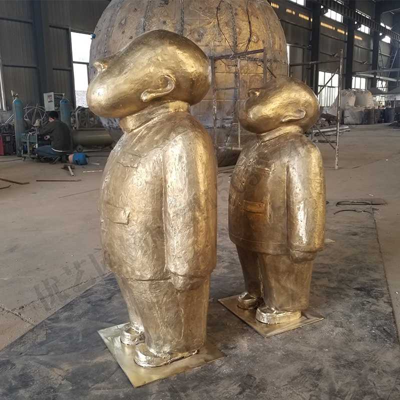 銅兒童雕塑，銅小孩雕塑